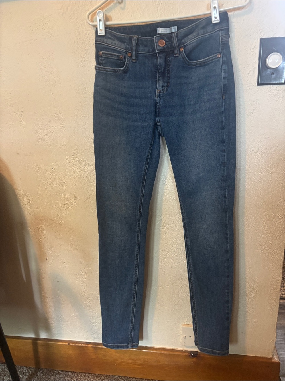 LC Lauren Conrad Dark Blue Skinny Jeans